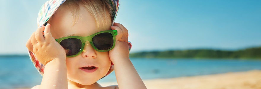 lunettes de soleil pour bébé