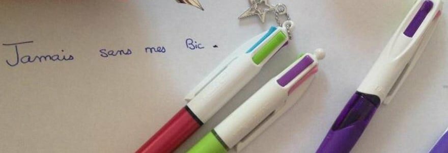 stylos 4 couleurs