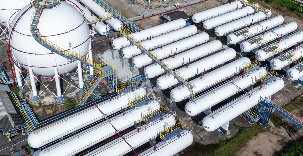 Expert en solutions énergétiques renouvelables présentant des options biopropane à un responsable d'entreprise
